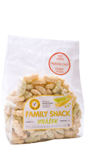 Family snack hrášek bez lepku 100g