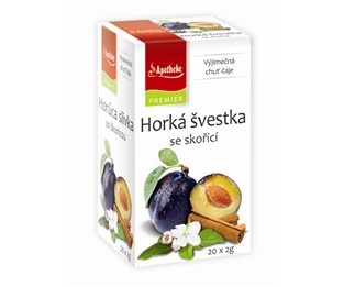 Čaj Horká švestka se skořicí 40 g Apotheke