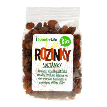 Rozinky sultánky 200 g BIO COUNTRY LIFE 