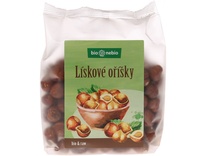 BIO Lískové ořechy celé 200 g Bionebio