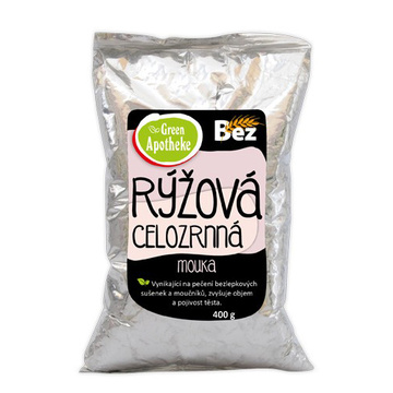 Rýžová celozrnná mouka  bez lepku 400g Mediate 
