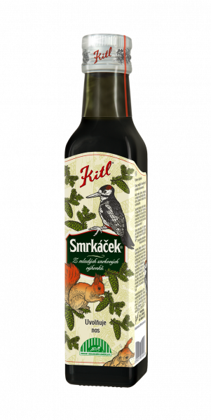 BIO Smrkáček sirup Kitl 250 ml 