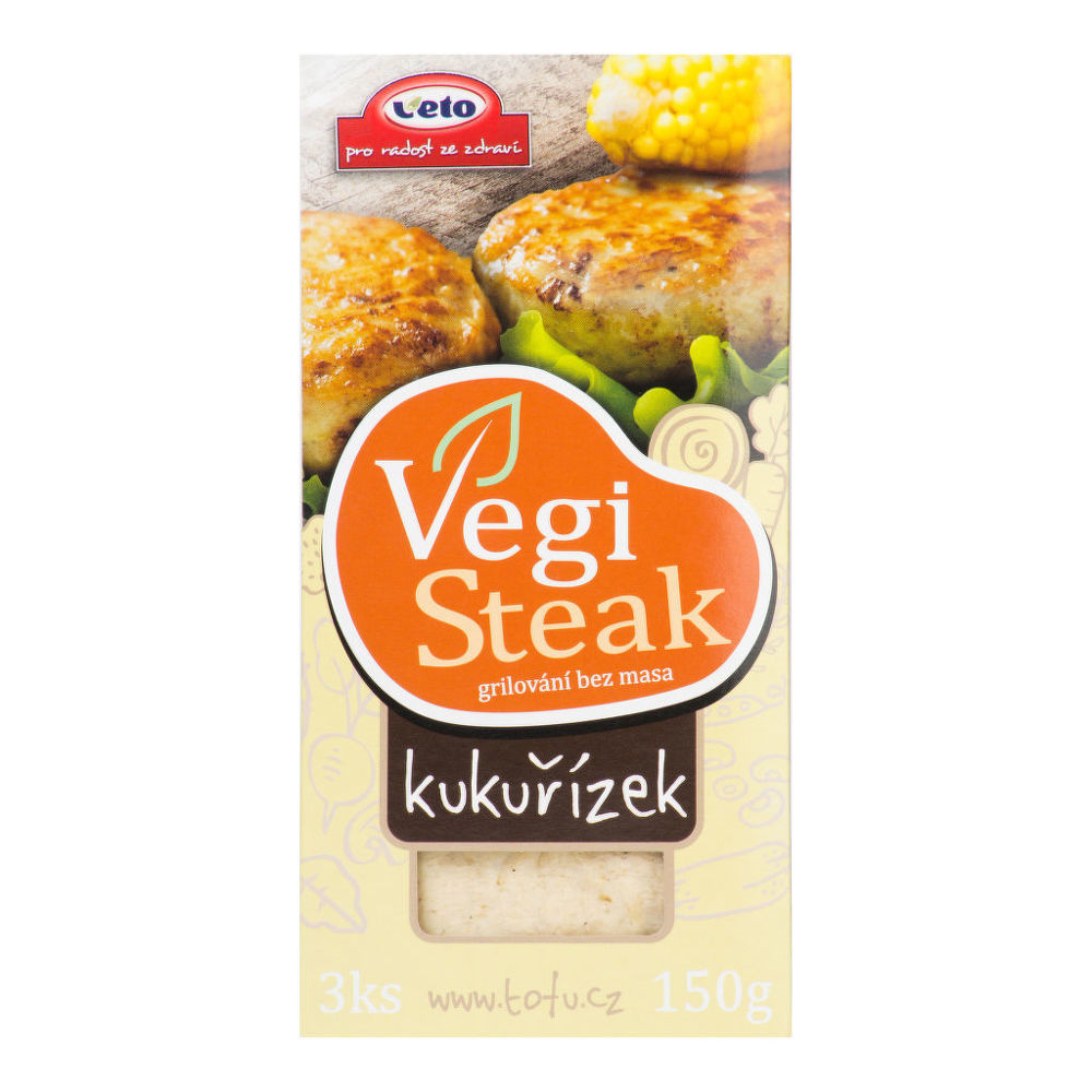 Vegi steak kukuřízek 150 g Veto Eco