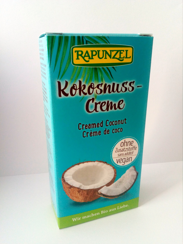 Bio kokosový krém RAPUNZEL 2 x 50 g 