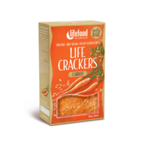 BIO RAW Life Crackers Mrkvánky 80g Lifefood