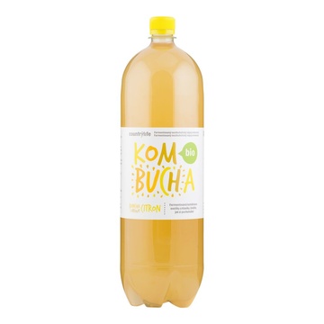 BIO kombucha bancha s příchutí citronu 2l Country Life 