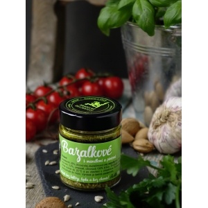 Bazalkové pesto 100 g  Hradecké delikatesy