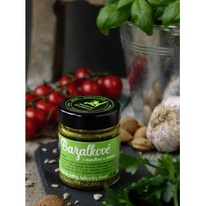 Bazalkové pesto 100g  Hradecké delikatesy