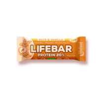 BIO RAW Lifebar Protein 47g Oříšková s vanilkou Lifefood