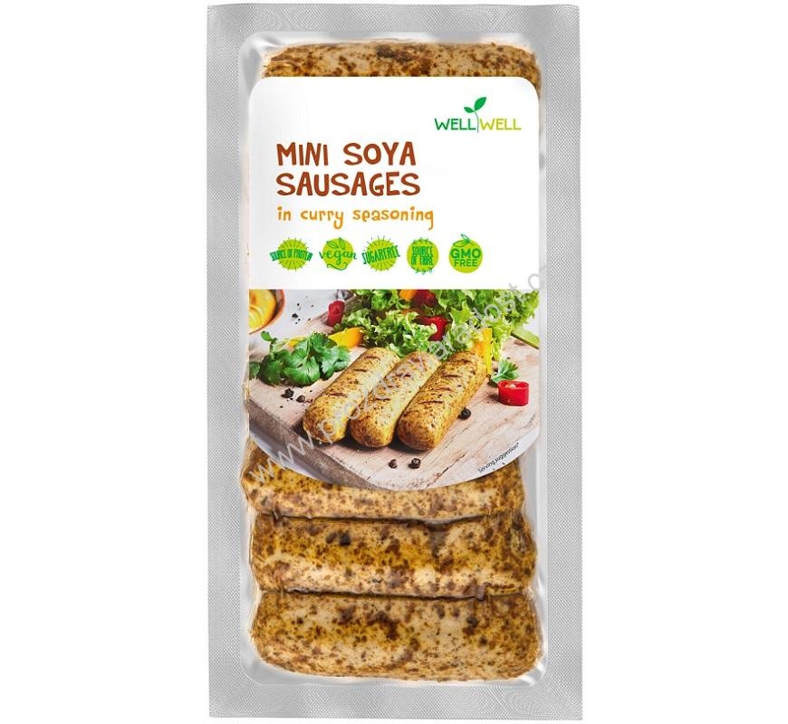 Mini klobásky na gril s kari kořením 180 g Well Well