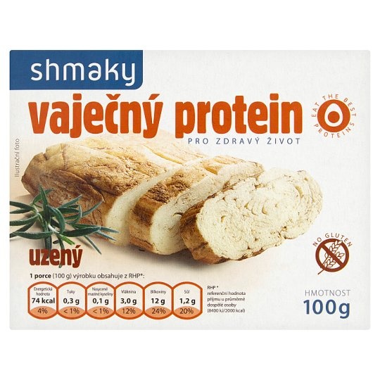 Shmaky vaječný protein uzený 100g Eggcheese