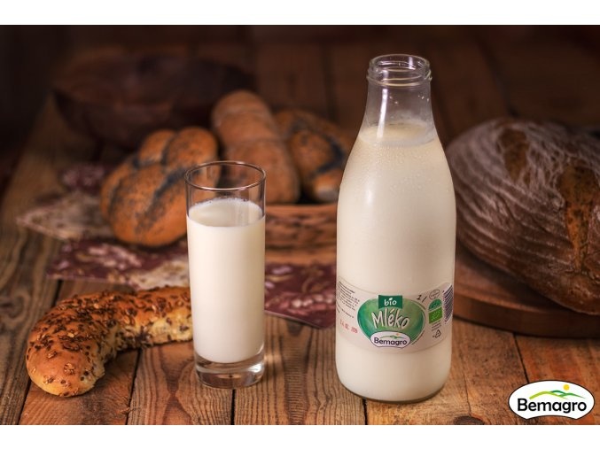 BIO mléko selské plnotučné 500ml Bemagro 