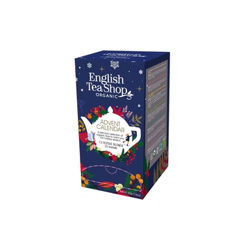 BIO Čajový adventní kalendář (modrý) English Tea Shop 37,5 g