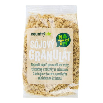 Sójový granulát natural 100 g COUNTRY LIFE 