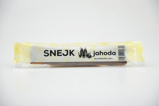 Snejk jahodový 30 g Natural 