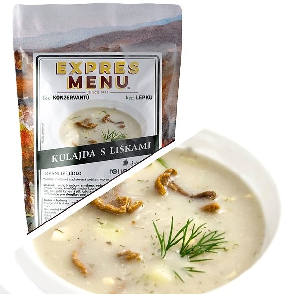Kulajda s liškami 600g bez lepku Expres Menu