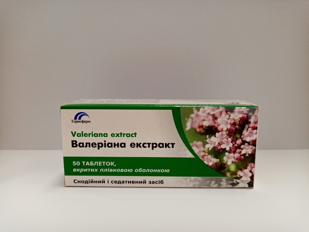 Valeriana extrakt 50tbl - Ternofarm