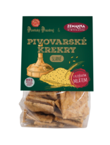 Pivovarské krekry slané 100 g Biopekárna Zemanka