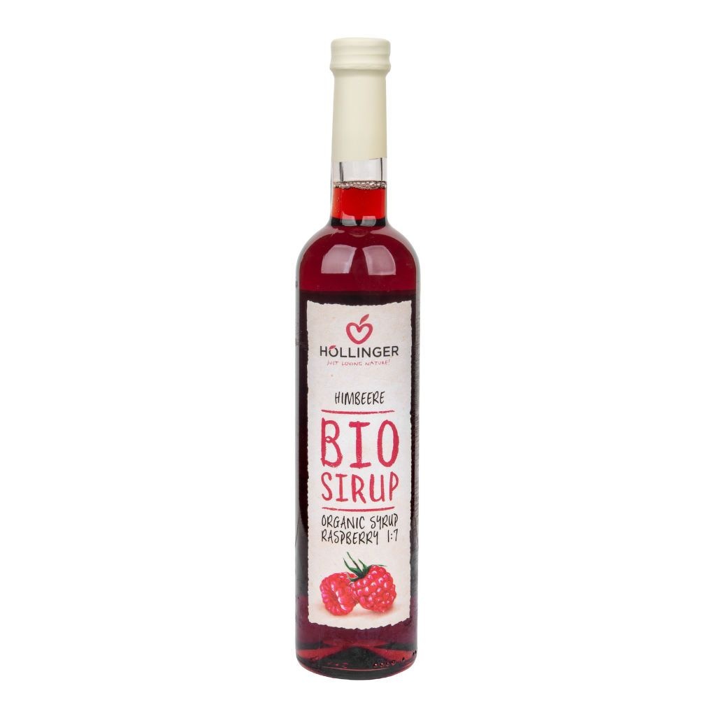 BIO sirup malinový 500 ml Hollinger 