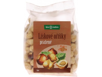 BIO lískové oříšky pražené 200 g Bionebio 