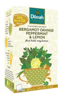 Porcovaný čaj Bergamot Orange Peppermint Lemon 40 g Dilmah 