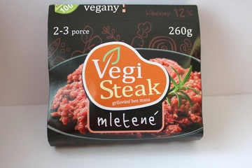 Vegisteak mletené 260 g Veto 