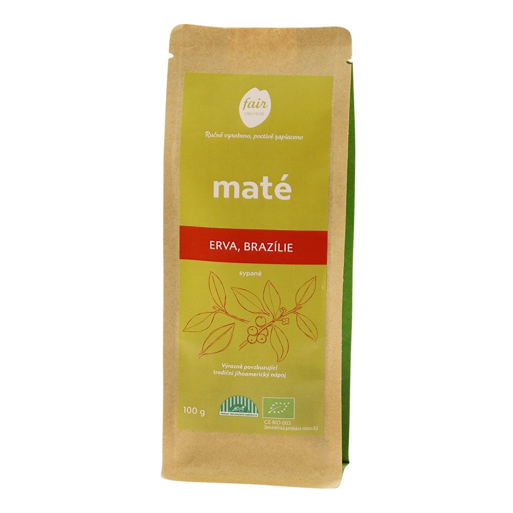 BIO Erva Maté  sypaný čaj 100 g Fair obchod 