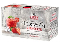 Ledový čaj s jahodou 40 g Grešík 
