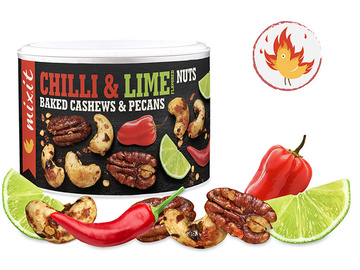 Oříšky z pece Chilli Limetka 150 g Mixit 