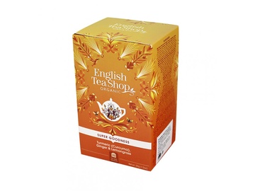 BIO čaj Super Goodness kurkuma/zázvor/citronová tráva 35 g English Tea Shop
