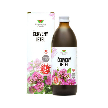 Červený jetel výtažek 500 ml EkoMedica