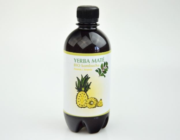 BIO kombucha Yerba maté/ananas 400 ml Stevikom 