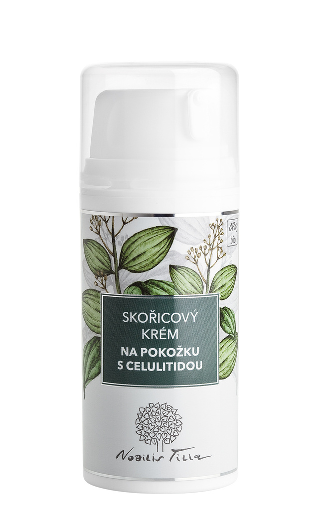 Skořicový krém na pokožku s celulitidou 100ml Nobilis Tilia