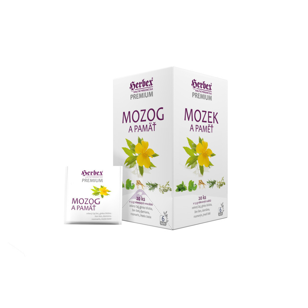 Čaj Mozek a paměť 30 g Herbex