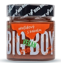 Vegan arašídový krém s kakaem 220 g BigBoy