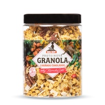 Proteinová granola s hořkou čokoládou 360 g BigBoy