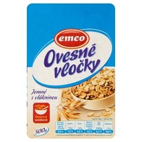 Emco Ovesné vločky jemné s vlákninou 500g