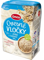 Emco Ovesné vločky jemné s vlákninou 500g