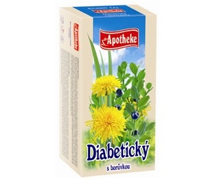 Diabetický čaj sáčkový Apotheke