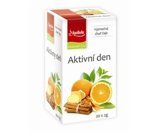 Čaj Aktivní den 40 g Apotheke