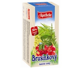 Brusinkový čaj sáčkový Apotheke 30g 