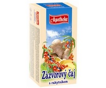 Zázvorový čaj s rakytníkem sáčkový Apotheke