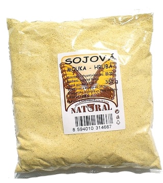 Mouka sojová hrubá 350g  Natural