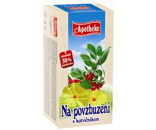 Čaj Aktivní den  - obsahuje 25% kotvičníku sáčkový