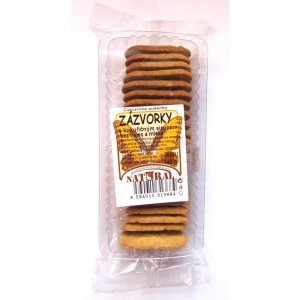 Zázvorky bez cukru  150g  Natural Jihlava