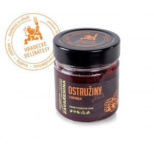 Ostružinový extra džem s badyánem   190g Hradecké delikatesy