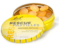 Bachovy esence - Rescue krizové Pastilky pomeranč  50g