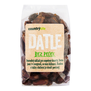 Datle bez pecek 250 g COUNTRY LIFE 