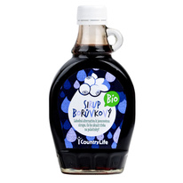 BIO Sirup borůvkový 250 ml COUNTRY LIFE 