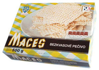 Maces bezkváskové pečivo 500g
